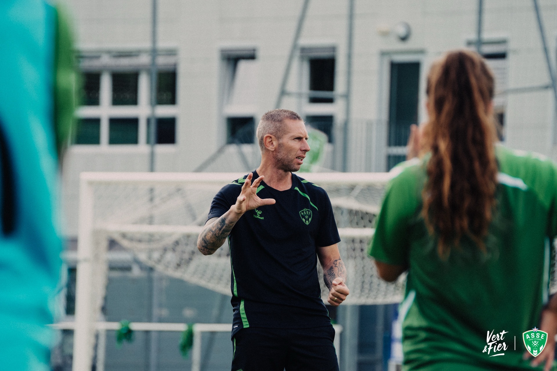 Sébastien Joseph s'adresse aux joueuses