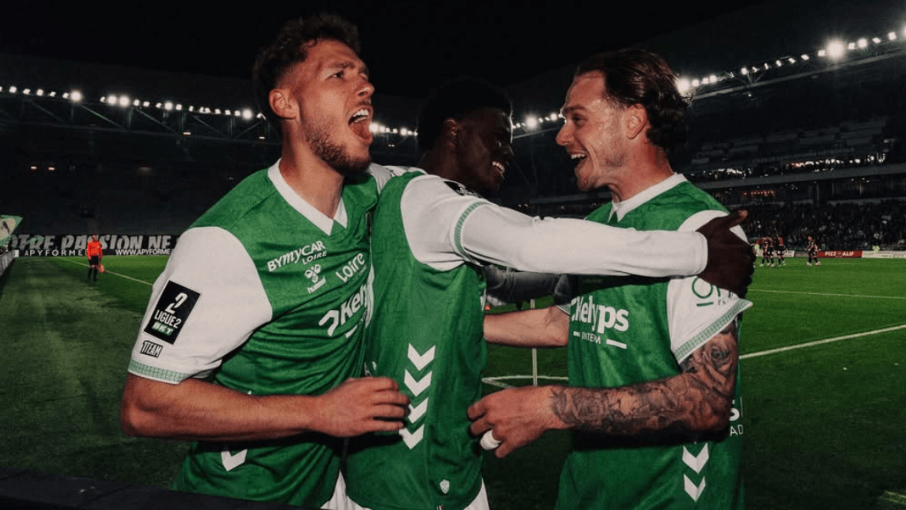 Lucas Stassin, Irvin Cardona et Kévin Pedro, tous buteurs face à Annecy samedi soir.